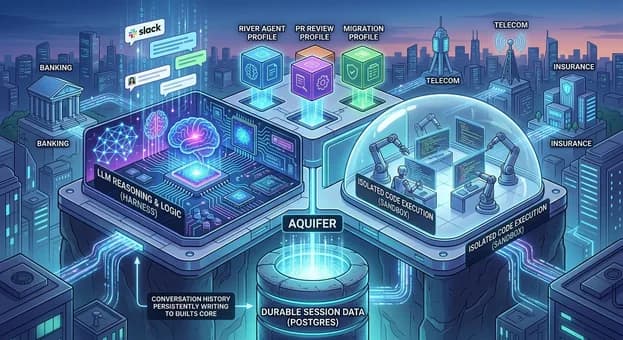 What Shopify River Teaches Us About Internal AI Agent Architecture — and What It Changes for Insurance, Banking, and Telecom