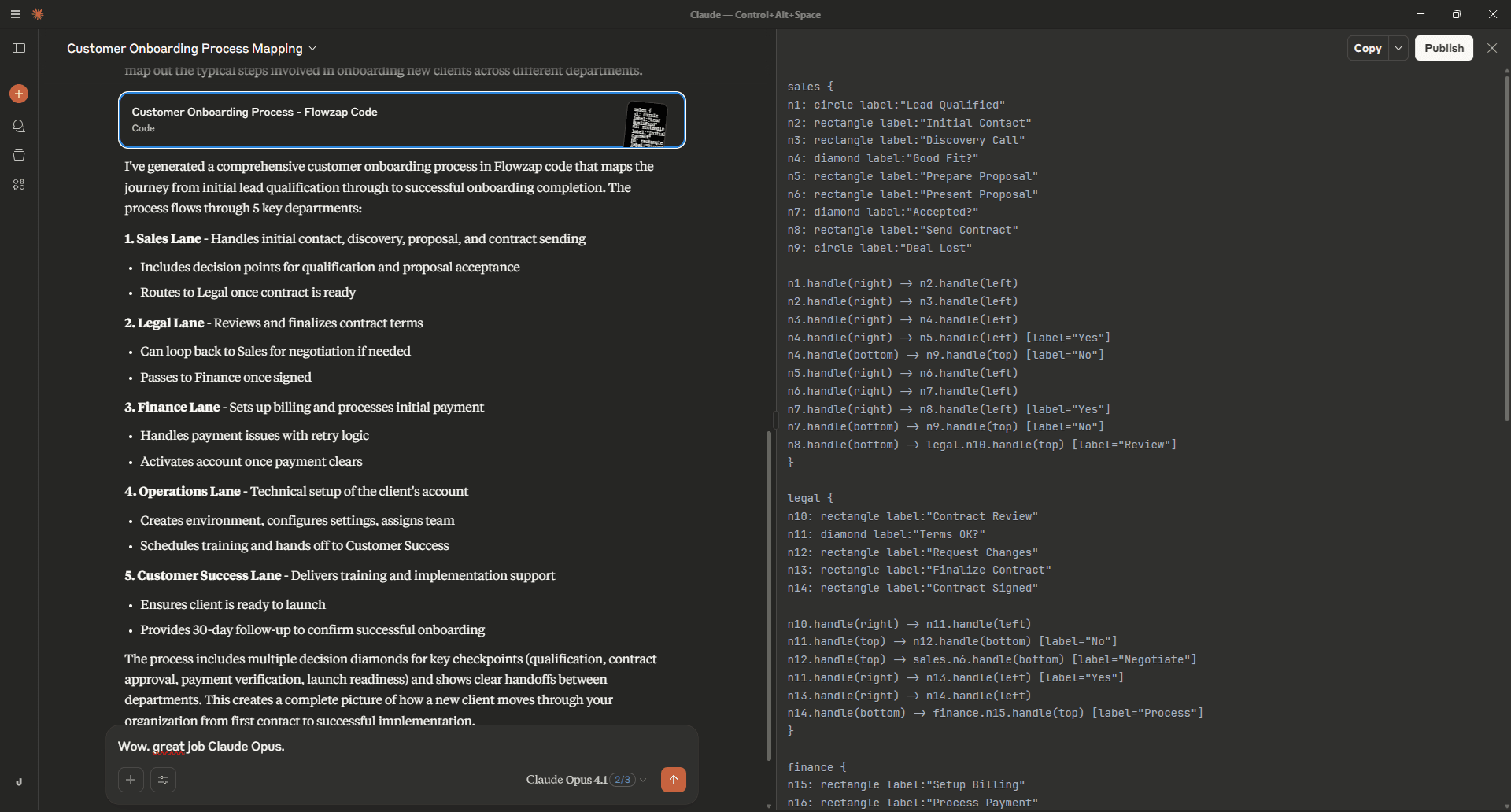 Exploring Common Workflow Mapping Requests to Leading LLMs: Insights for Business Optimization